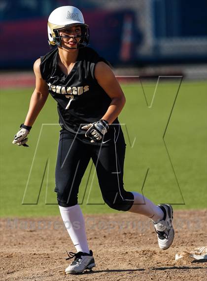 Thumbnail 3 in Valley Christian vs. Archbishop Mitty photogallery.