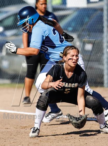 Thumbnail 2 in Valley Christian vs. Archbishop Mitty photogallery.