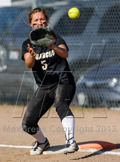 Thumbnail 1 in Valley Christian vs. Archbishop Mitty photogallery.