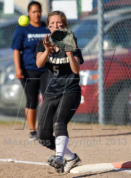 Thumbnail 2 in Valley Christian vs. Archbishop Mitty photogallery.