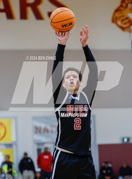 Thumbnail 1 in Newton vs. Holy Innocents Episcopal (Hard in the Paint) photogallery.