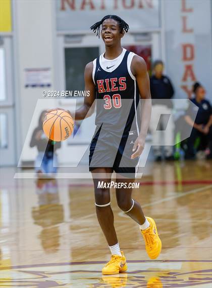 Thumbnail 1 in Newton vs. Holy Innocents Episcopal (Hard in the Paint) photogallery.