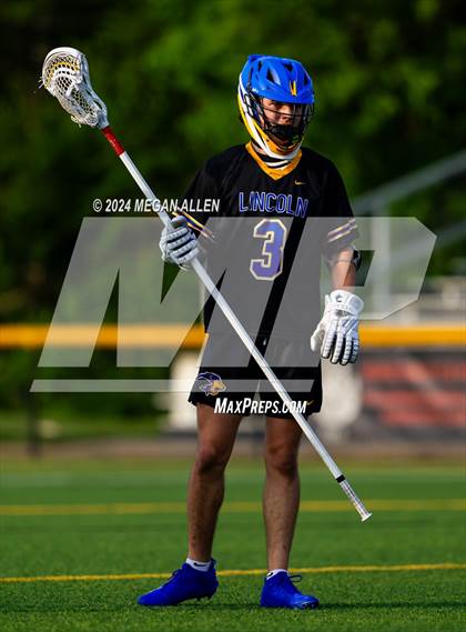 Thumbnail 3 in Lincoln @ Centerville (OHSAA Division I Round 2) photogallery.