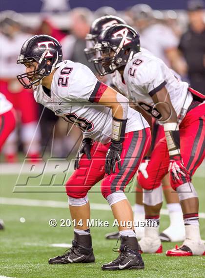 Thumbnail 3 in Plano West vs. Trinity photogallery.