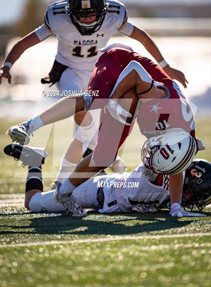 Thumbnail 1 in Pagosa Springs @ The Classical Academy (CHSAA 2A Round 1) photogallery.