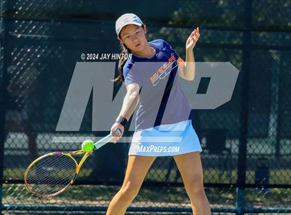 Thumbnail 2 in Allen vs Seven Lakes (UIL 6A Tennis Semifinals) photogallery.