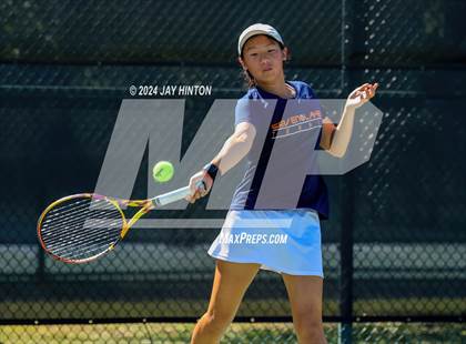 Thumbnail 1 in Allen vs Seven Lakes (UIL 6A Tennis Semifinals) photogallery.