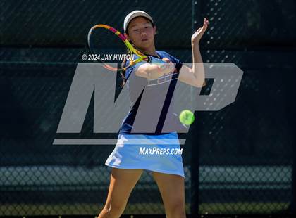 Thumbnail 3 in Allen vs Seven Lakes (UIL 6A Tennis Semifinals) photogallery.
