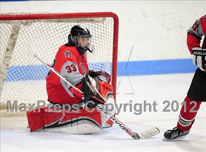 Thumbnail 3 in NFA/St. Bernard/Bacon Academy vs. Newington/Berlin (CIAC Division III Semifinal) photogallery.