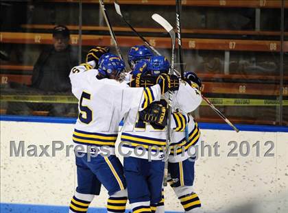 Thumbnail 2 in NFA/St. Bernard/Bacon Academy vs. Newington/Berlin (CIAC Division III Semifinal) photogallery.