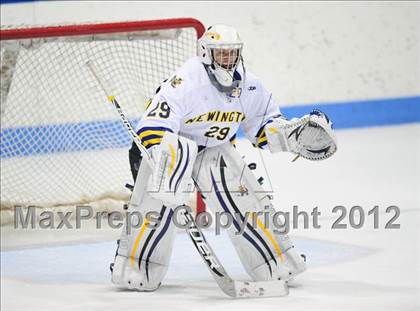 Thumbnail 2 in NFA/St. Bernard/Bacon Academy vs. Newington/Berlin (CIAC Division III Semifinal) photogallery.