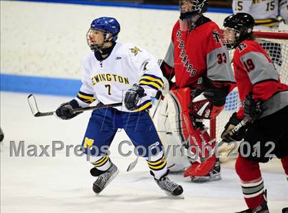 Thumbnail 1 in NFA/St. Bernard/Bacon Academy vs. Newington/Berlin (CIAC Division III Semifinal) photogallery.
