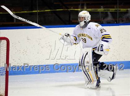 Thumbnail 2 in NFA/St. Bernard/Bacon Academy vs. Newington/Berlin (CIAC Division III Semifinal) photogallery.