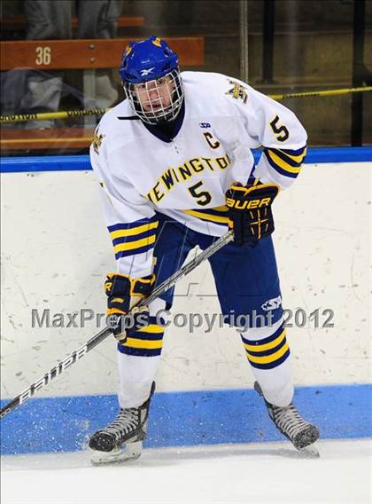 Thumbnail 1 in NFA/St. Bernard/Bacon Academy vs. Newington/Berlin (CIAC Division III Semifinal) photogallery.
