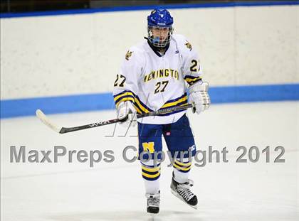Thumbnail 1 in NFA/St. Bernard/Bacon Academy vs. Newington/Berlin (CIAC Division III Semifinal) photogallery.
