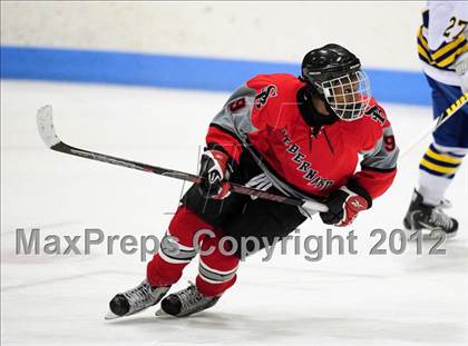 Thumbnail 2 in NFA/St. Bernard/Bacon Academy vs. Newington/Berlin (CIAC Division III Semifinal) photogallery.