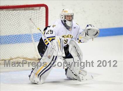 Thumbnail 3 in NFA/St. Bernard/Bacon Academy vs. Newington/Berlin (CIAC Division III Semifinal) photogallery.