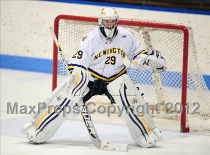 Thumbnail 2 in NFA/St. Bernard/Bacon Academy vs. Newington/Berlin (CIAC Division III Semifinal) photogallery.