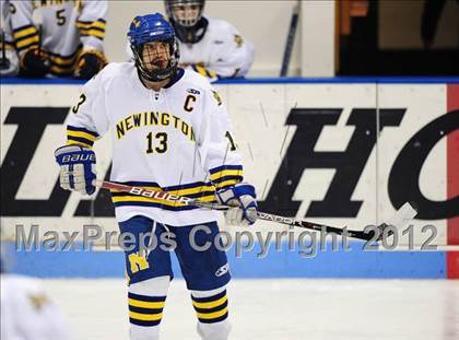 Thumbnail 3 in NFA/St. Bernard/Bacon Academy vs. Newington/Berlin (CIAC Division III Semifinal) photogallery.