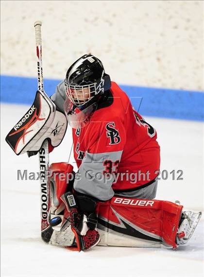 Thumbnail 1 in NFA/St. Bernard/Bacon Academy vs. Newington/Berlin (CIAC Division III Semifinal) photogallery.