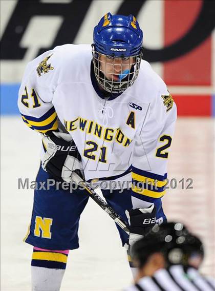 Thumbnail 1 in NFA/St. Bernard/Bacon Academy vs. Newington/Berlin (CIAC Division III Semifinal) photogallery.