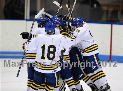 Thumbnail 1 in NFA/St. Bernard/Bacon Academy vs. Newington/Berlin (CIAC Division III Semifinal) photogallery.