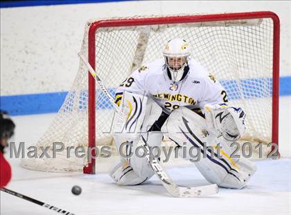 Thumbnail 2 in NFA/St. Bernard/Bacon Academy vs. Newington/Berlin (CIAC Division III Semifinal) photogallery.