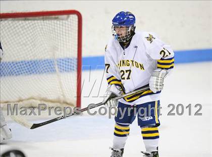 Thumbnail 2 in NFA/St. Bernard/Bacon Academy vs. Newington/Berlin (CIAC Division III Semifinal) photogallery.