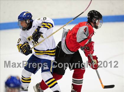 Thumbnail 3 in NFA/St. Bernard/Bacon Academy vs. Newington/Berlin (CIAC Division III Semifinal) photogallery.