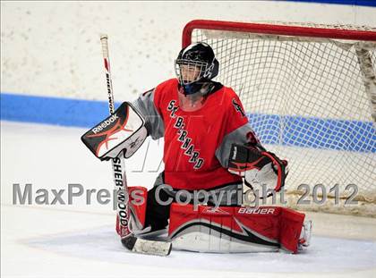 Thumbnail 1 in NFA/St. Bernard/Bacon Academy vs. Newington/Berlin (CIAC Division III Semifinal) photogallery.