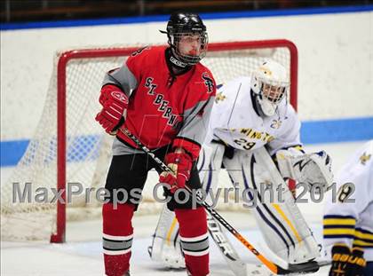 Thumbnail 3 in NFA/St. Bernard/Bacon Academy vs. Newington/Berlin (CIAC Division III Semifinal) photogallery.