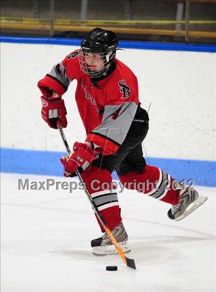 Thumbnail 1 in NFA/St. Bernard/Bacon Academy vs. Newington/Berlin (CIAC Division III Semifinal) photogallery.