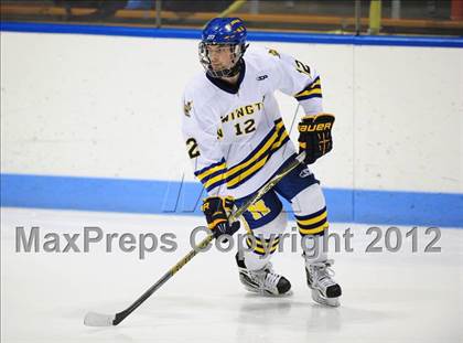 Thumbnail 2 in NFA/St. Bernard/Bacon Academy vs. Newington/Berlin (CIAC Division III Semifinal) photogallery.
