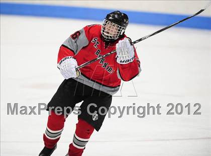 Thumbnail 3 in NFA/St. Bernard/Bacon Academy vs. Newington/Berlin (CIAC Division III Semifinal) photogallery.