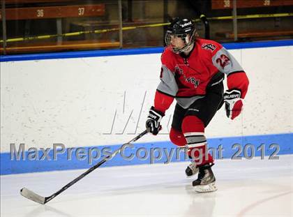 Thumbnail 2 in NFA/St. Bernard/Bacon Academy vs. Newington/Berlin (CIAC Division III Semifinal) photogallery.