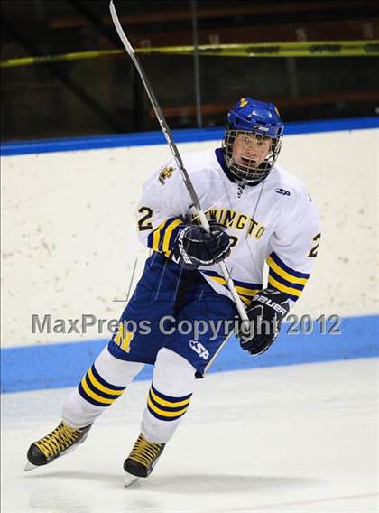 Thumbnail 3 in NFA/St. Bernard/Bacon Academy vs. Newington/Berlin (CIAC Division III Semifinal) photogallery.