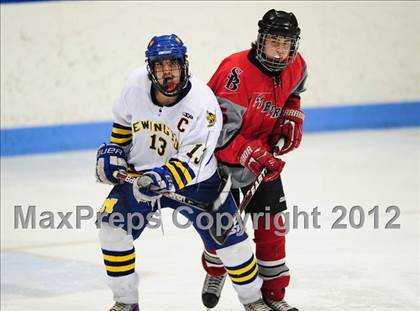 Thumbnail 2 in NFA/St. Bernard/Bacon Academy vs. Newington/Berlin (CIAC Division III Semifinal) photogallery.