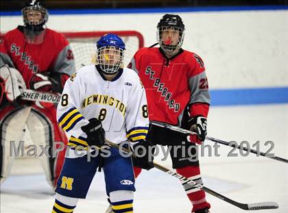 Thumbnail 2 in NFA/St. Bernard/Bacon Academy vs. Newington/Berlin (CIAC Division III Semifinal) photogallery.