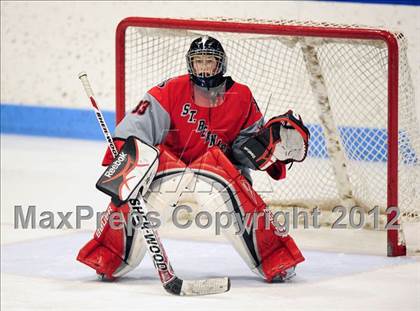 Thumbnail 3 in NFA/St. Bernard/Bacon Academy vs. Newington/Berlin (CIAC Division III Semifinal) photogallery.