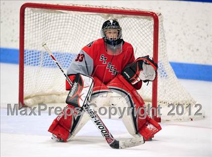 Thumbnail 2 in NFA/St. Bernard/Bacon Academy vs. Newington/Berlin (CIAC Division III Semifinal) photogallery.