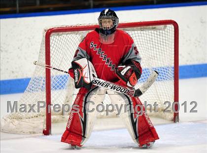 Thumbnail 3 in NFA/St. Bernard/Bacon Academy vs. Newington/Berlin (CIAC Division III Semifinal) photogallery.