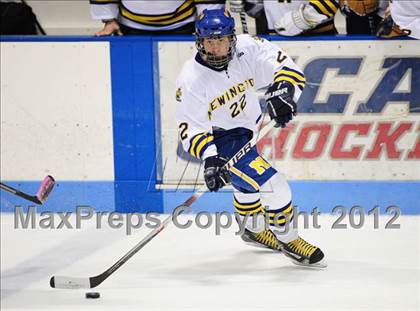 Thumbnail 3 in NFA/St. Bernard/Bacon Academy vs. Newington/Berlin (CIAC Division III Semifinal) photogallery.