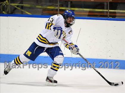 Thumbnail 1 in NFA/St. Bernard/Bacon Academy vs. Newington/Berlin (CIAC Division III Semifinal) photogallery.