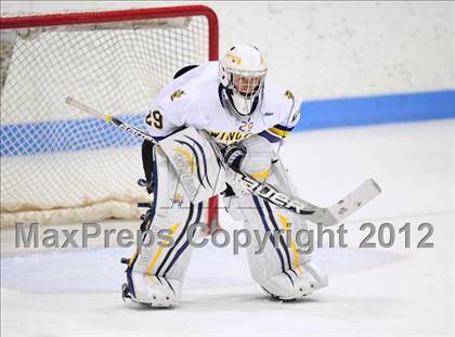 Thumbnail 2 in NFA/St. Bernard/Bacon Academy vs. Newington/Berlin (CIAC Division III Semifinal) photogallery.