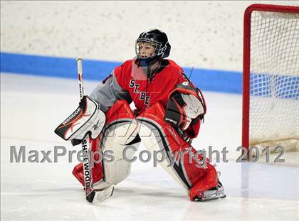 Thumbnail 3 in NFA/St. Bernard/Bacon Academy vs. Newington/Berlin (CIAC Division III Semifinal) photogallery.