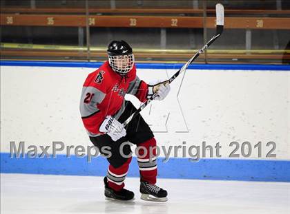 Thumbnail 3 in NFA/St. Bernard/Bacon Academy vs. Newington/Berlin (CIAC Division III Semifinal) photogallery.