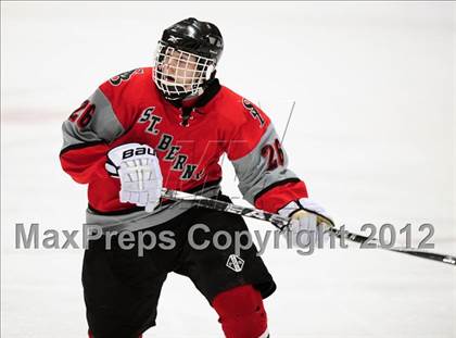 Thumbnail 1 in NFA/St. Bernard/Bacon Academy vs. Newington/Berlin (CIAC Division III Semifinal) photogallery.
