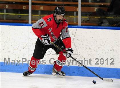 Thumbnail 1 in NFA/St. Bernard/Bacon Academy vs. Newington/Berlin (CIAC Division III Semifinal) photogallery.