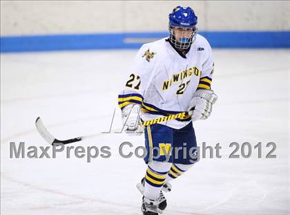 Thumbnail 2 in NFA/St. Bernard/Bacon Academy vs. Newington/Berlin (CIAC Division III Semifinal) photogallery.