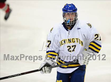Thumbnail 3 in NFA/St. Bernard/Bacon Academy vs. Newington/Berlin (CIAC Division III Semifinal) photogallery.